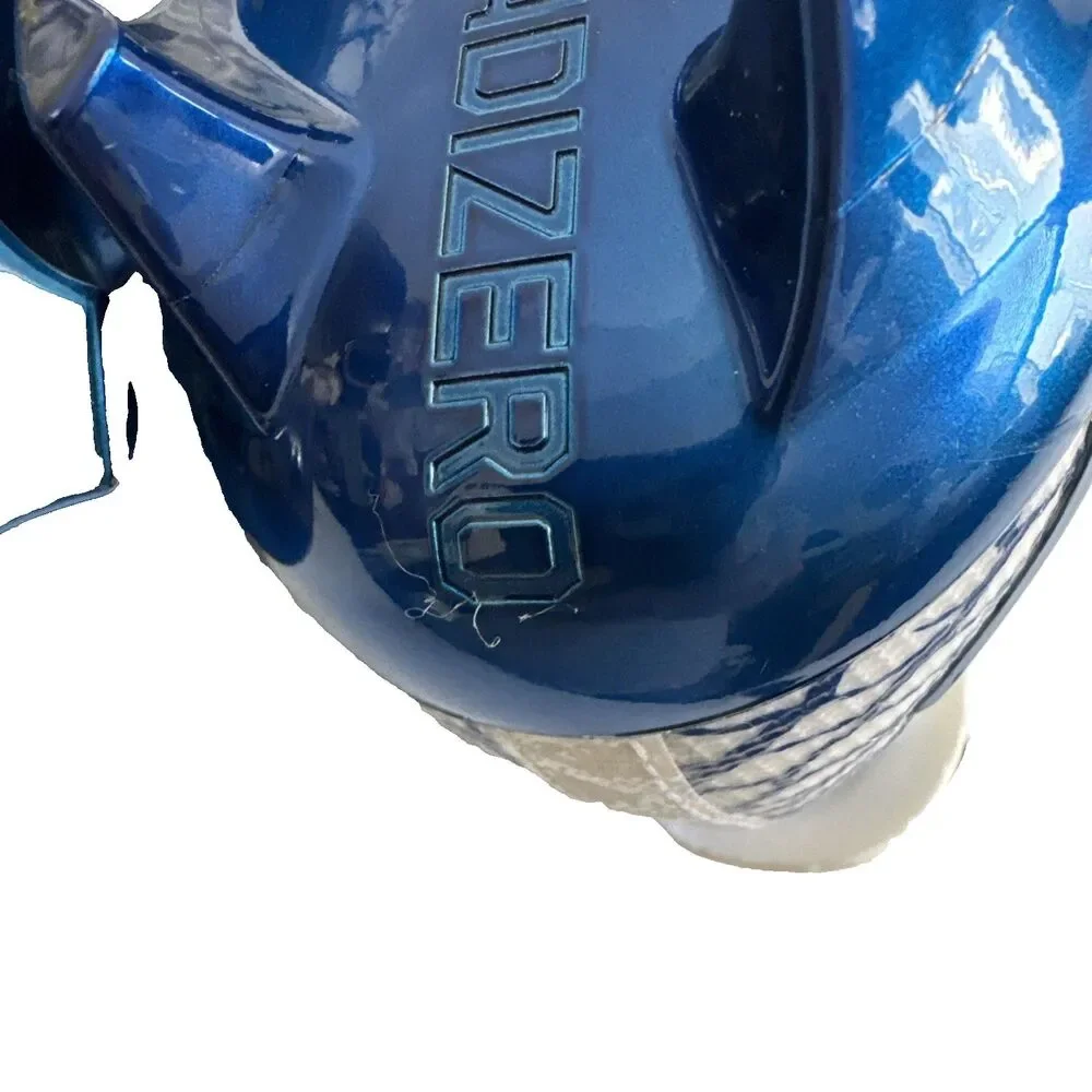 Adidas Adizero Electric II Football Cleats Blue White  IH8569 Men’s Size 10.5 - Picture 12 of 14